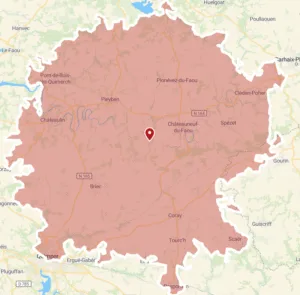 massage à domicile autour de Chateauneuf du Faou